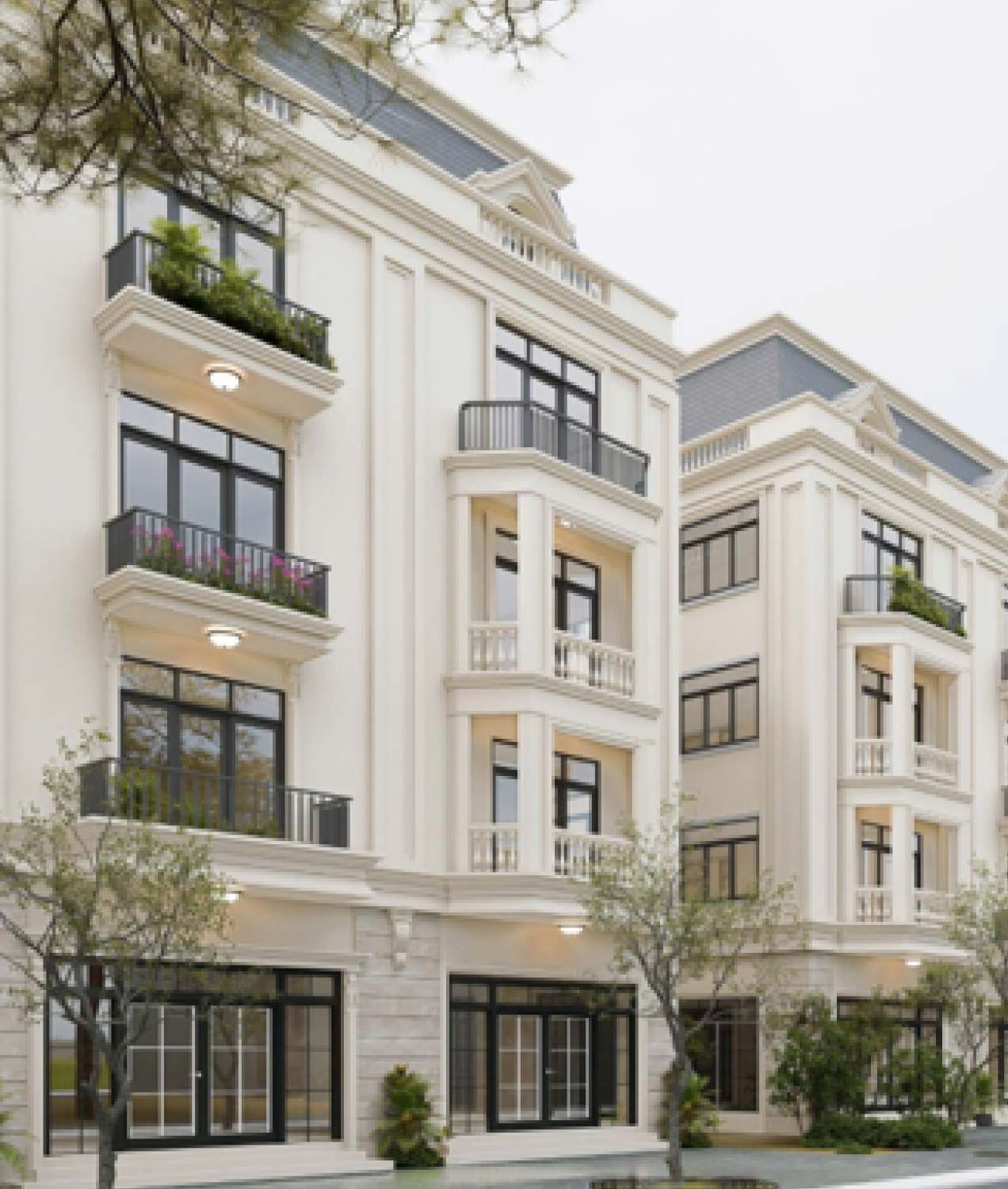 KIẾN TRÚC THƯỢNG LƯU GIỮA THUNG LŨNG XANH
