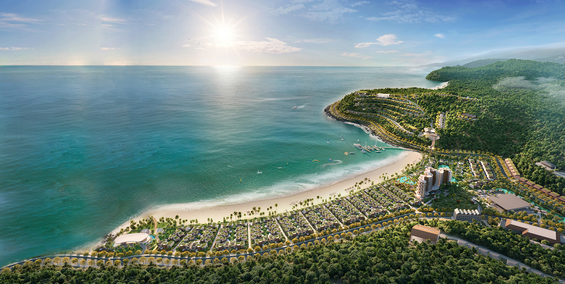 Biệt thự biển Meyretreat Bãi Lữ – Không gian sống rộng mở cho nhiều thế hệ